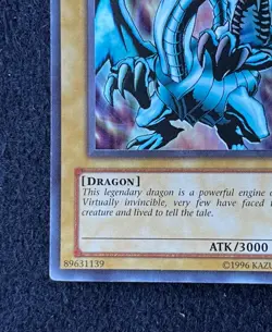 Yu-Gi-Oh Blue-Eyes White Dragon LOB-001 Ultra Rare - Image 4
