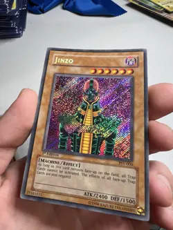 1ST EDITION 2002 Pharaoh's Servant Jinzo PSV-000 YUGIOH Secret Rare Vintage - Image 3