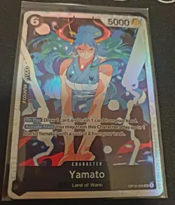 🔥 One Piece Card Game CCG TCG YAMATO OP16-098 Super Rare SR English Pack Fresh - Image 1