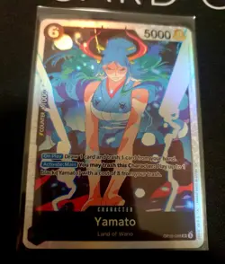 🔥 One Piece Card Game CCG TCG YAMATO OP16-098 Super Rare SR English Pack Fresh - Image 2