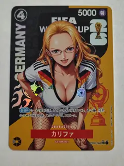 Sexy Anime One Piece Waifu Sports Art Card - Image 1