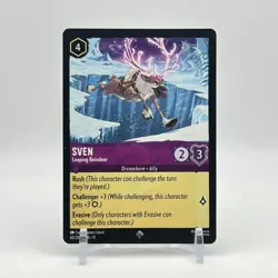 Disney Lorcana Winterspell - Sven Leaping Reindeer 60/204 - Image 1