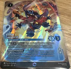 220/204 Disney Lorcana - Domane von Dschafar (TCG) - Deutsch- E Holo/Foil NM - Image 4