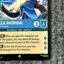 Disney Lorcana Wilds Unknown Isabela Madrigal 153/204 Super Rare NM - Image 4
