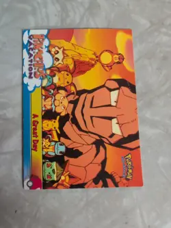 Topps Pokemon Card A Great Day Movie Animation Non-Holo Black Back LP #58 - Image 1