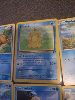 Pokemon TCG Psyduck And Golduck 10 Card Lot (1 Water Energy And 1 Reverse Holo) - Image 3