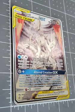 FANART STICKER Pokemon Arceus Dialga Palkia GX Card 221/236 Cosmic Eclipse - Image 4