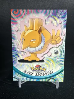Pokemon Card - Hypno #97 - Topps Series 2 - Blue Logo - Image 2