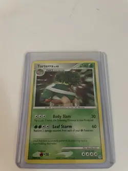 Torterra 17/130 Holo Rare Diamond and Pearl PokÃ©mon Card - Image 2