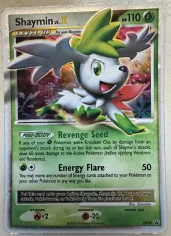 Shaymin LV.X DP39 Promo 2009 Diamond and Pearl Holo Rare Pokemon Card MP - Image 1