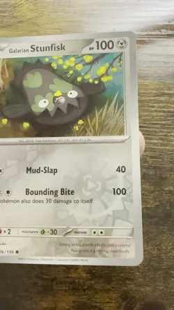 Galarian Stunfisk 106/159SV09: Journey Together Reverse Holo & Regular Card Set - Image 2