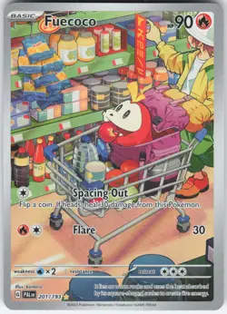 FUECOCO 201/193 ILLUSTRATION RARE PALDEA EVOLVED POKEMON NM - Image 1