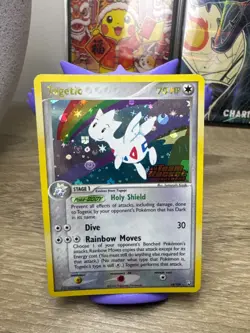 Togetic 14/109 EX Team Rocket Returns Reverse Holo Stamped 2004 Pokemon TCG - Image 1
