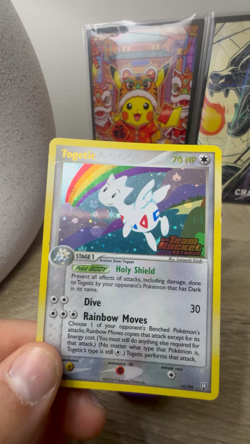 Togetic 14/109 EX Team Rocket Returns Reverse Holo Stamped 2004 Pokemon TCG - Image 2