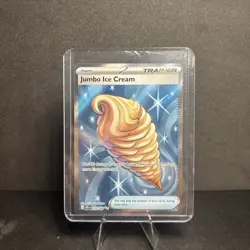 Jumbo Ice Cream Pokemon Chaos Rising 109/086 Holo Illustration Rare NM - Image 1