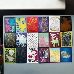 Official Pokemon Premium Card Sleeves Lot 16ct Standard Multicolor -Various Sets - Image 1