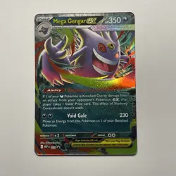 Mega Gengar Ex 073 MEP Black Star Promo Pokemon - Image 1