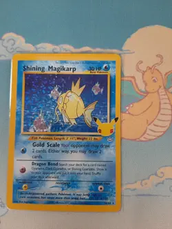 Pokemon TCG Shining Magikarp 66/64 Celebrations 25th Anniversary Edition - Image 1