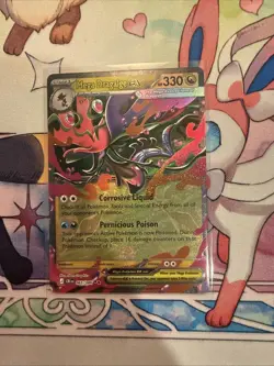 Pokemon TCG Mega Dragalge ex 065/086 Me04: Chaos Rising Holo MINT/Near Mint - Image 2
