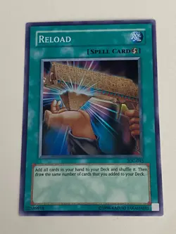 Yugioh - Reload - IOC-045 - Super Rare NM - Free Holo Card - Image 1