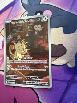 pokemon TCG Team Rocket's Meowth - 203/182 - SV10: Destined Rivals NM - Image 5