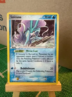 Suicune 4/17 EX Era Pop Series 2 Holo Rare Promo 2006 Pokemon Card HP - Image 1
