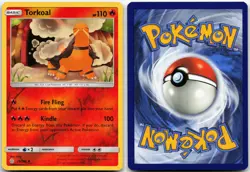 TORKOAL 29/236 UNCOMMON COSMIC ECLIPSE POKEMON REVERSE HOLO LP - Image 3