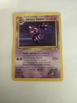 Sabrina's Haunter - Uncommon - 58/132 Gym Heroes - Pokemon TCG - 2000 NM/LP - Image 1