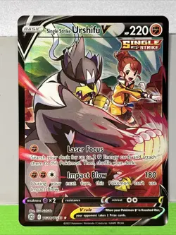 Pokemon TCG - Single Strike Urshifu V Swd & Shld Brilliant Stars (TG18/TG30) 🔥 - Image 1