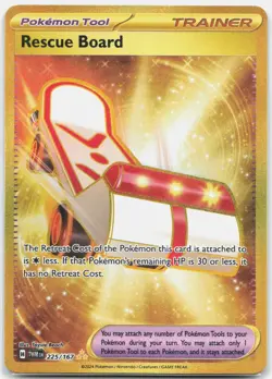 Rescue Board Hyper Rare SV06: Twilight Masquerade TWM Trainer - Pokemon Tool Hol - Image 1