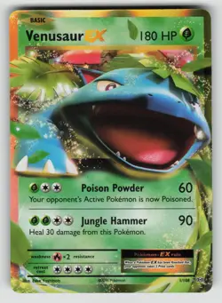 Venusaur EX 1/108 Holo EX Rare Evolutions Pokemon Near Mint - Image 1