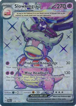 NM-Mint Slowking ex - 238/193 - Ultra Rare Pokemon Paldea Evolved - Image 1