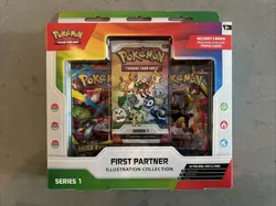 Pokemon First Partner Illustrator Collection Series 1 (Sealed) - Image 1