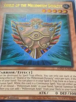 3x Shield Of The Millennium Dynasty + 3x Golem That Guards Treasures | YuGiOh! - Image 2
