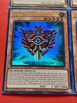 3x Shield Of The Millennium Dynasty + 3x Golem That Guards Treasures | YuGiOh! - Image 3