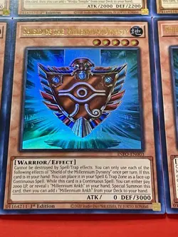 3x Shield Of The Millennium Dynasty + 3x Golem That Guards Treasures | YuGiOh! - Image 5