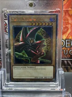 Yu-Gi-Oh! Quarter Century Secret Rare Arkana Dark Magician RA04-EN106 - Image 1