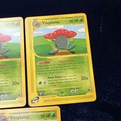 Vileplume 69/165 Expedition Pokemon E Series Card Vintage 2002 Nintendo 3 - Image 3
