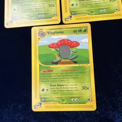 Vileplume 69/165 Expedition Pokemon E Series Card Vintage 2002 Nintendo 3 - Image 4