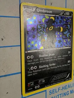 Pokemon TCG Umbreon Black White Holo Card BW93 Black Star Promo - Image 2