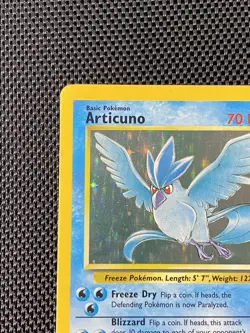 Articuno Fossil 2/62 - Unlimited Holo Rare Card - Pokemon Card TCG - LP/MP - Image 2