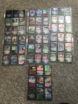 Dragon Ball Z CCG Score 63 Card Foil Lot- All Goku - Image 1