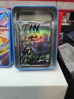 OPEN TIN Magic: Teenage Mutant Ninja Turtles Tin featuring Leonardo + 40 Cards - Image 3