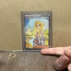 Lillie's Determination SIR 184/132 NM Secret Rare Pack Fresh Pokemon Card - Image 2
