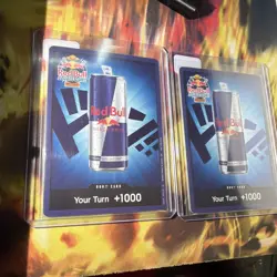 One Piece Red Bull DON 1k Normal Blue Card Promo Foil Tournament 2x Available - Image 3