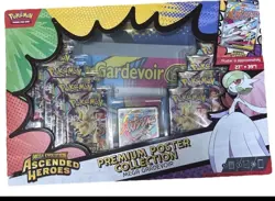 Pokemon Cards - M.E: Ascended Heroes - MEGA GARDEVOIR PREMIUM POSTER COLLECTION - Image 1