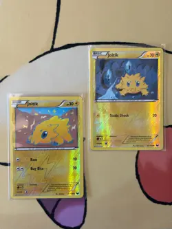 Pokemon TCG Joltik SWSH069 43/185 Sword & Shield Reverse Holo 2-Card Lot 2020 - Image 1