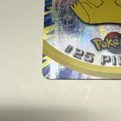Pokemon 2000 Topps Holo Foil Vending Pokemon Card Series 1 25 Pikachu Pokemon LP - Image 5