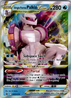 Origin Forme Palkia VSTAR Promo SWSH: Sword & Shield Promo Cards SWSH254 NM Holo - Image 1
