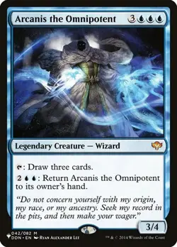 Arcanis the Omnipotent The List LP MTG - Image 1